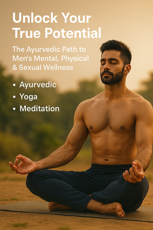 Unlock Your True Potential: The Ayurvedic Path to Men’s Mental, Physical & Sexual Wellness